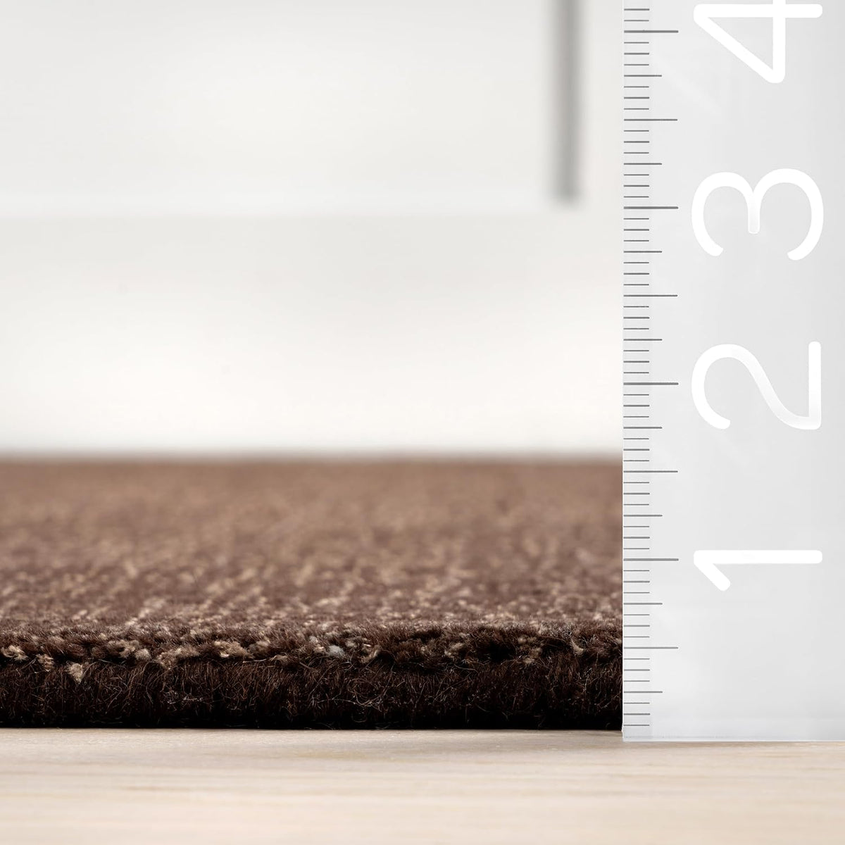 Flatweave Speckled Wool Indoor Area Rug