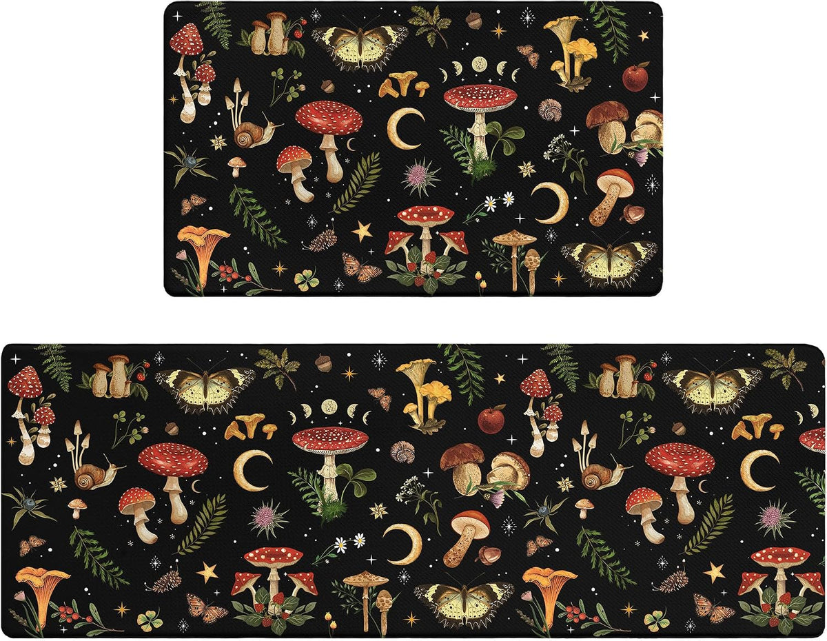 Waterproof Anti‑Fatigue Kitchen Rug Set