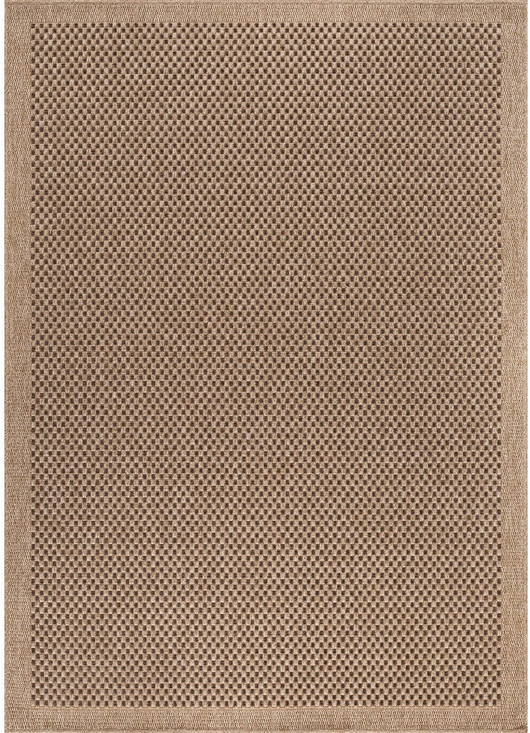 Woven Indoor‑Outdoor Natural Fiber Rug