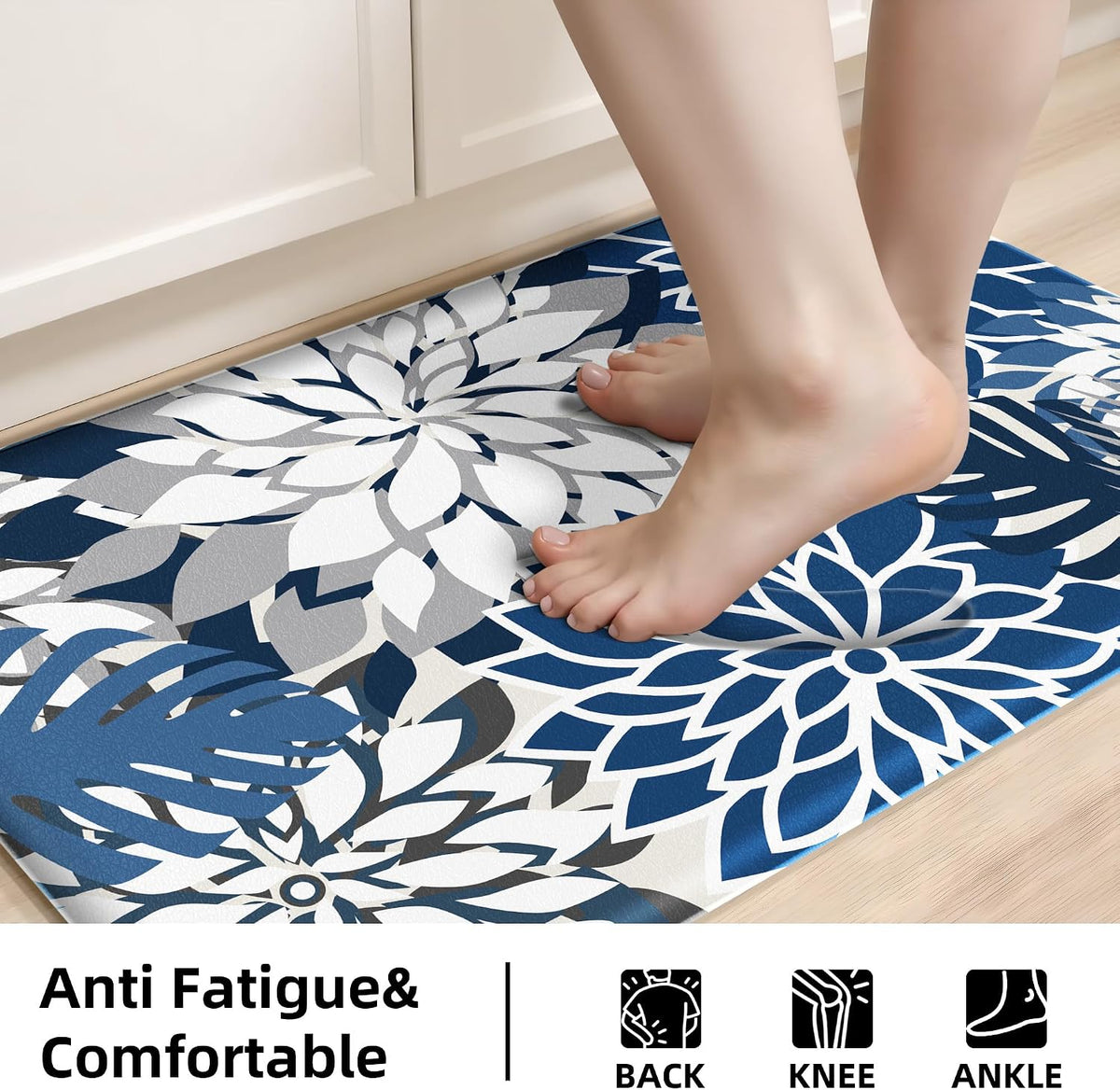 Waterproof Anti‑Fatigue Kitchen Mat Set