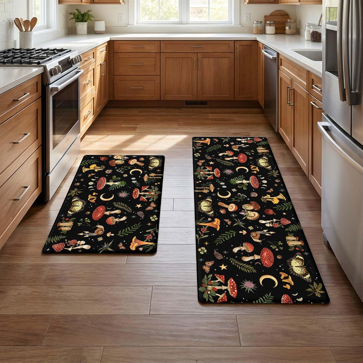 Waterproof Anti‑Fatigue Kitchen Rug Set