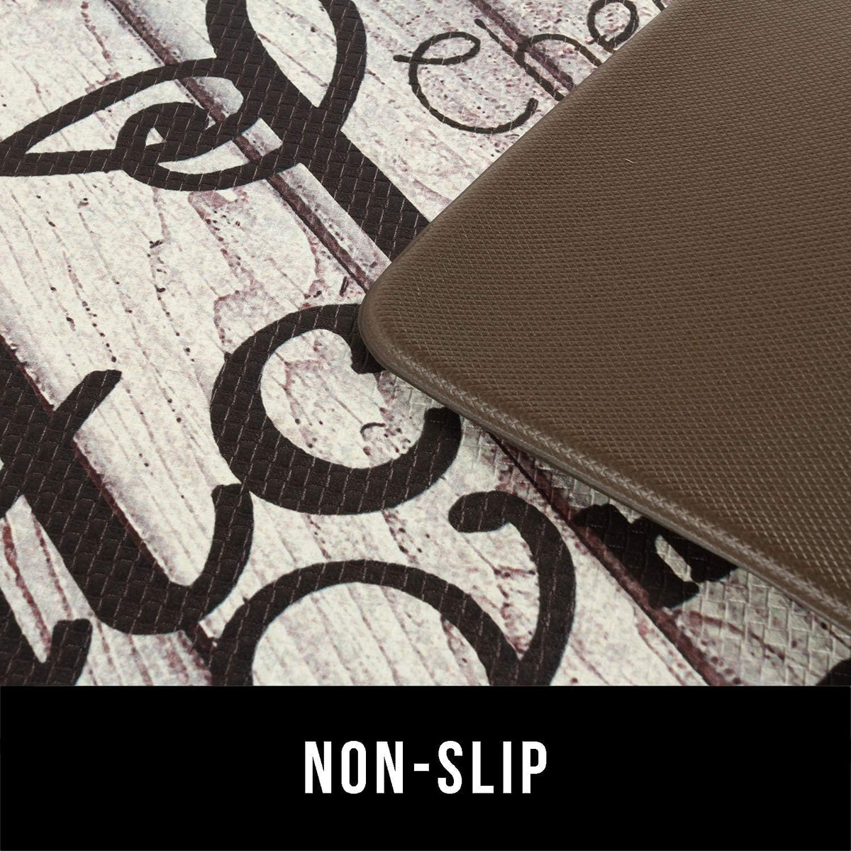 Farmhouse Anti‑Fatigue Kitchen Mat Set