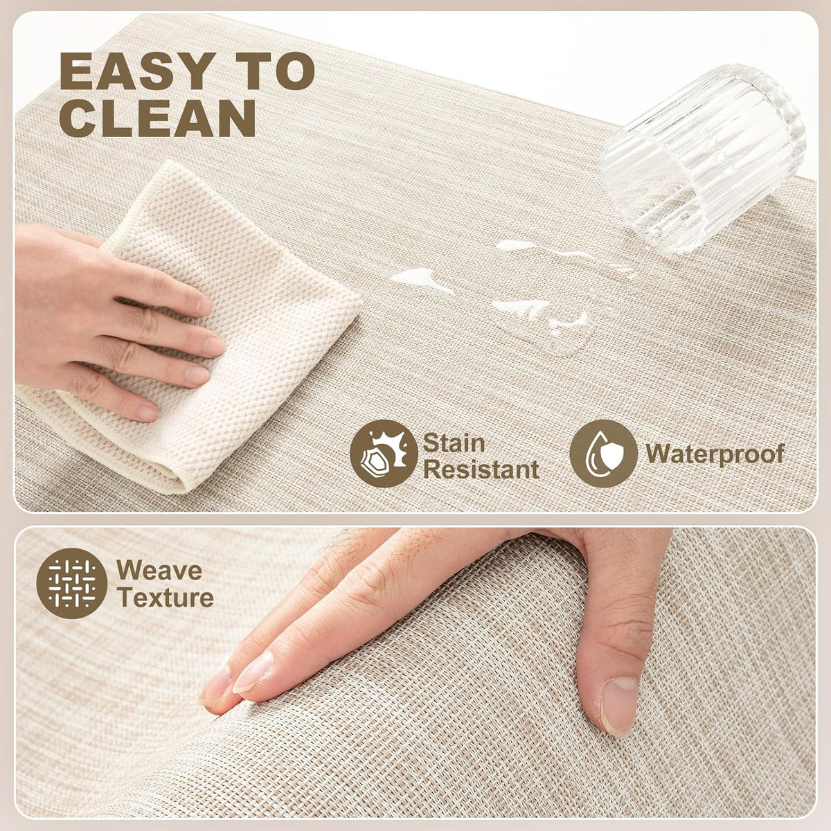 Waterproof Anti‑Fatigue Kitchen Mat Set