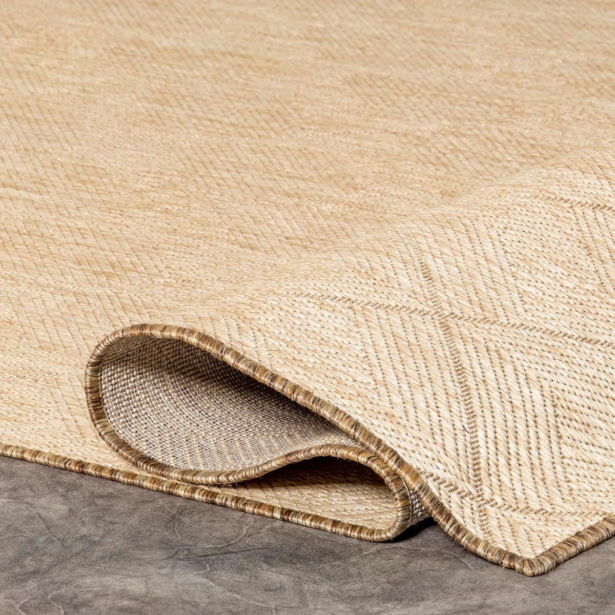 Diamond Indoor‑Outdoor Area Floor Rug