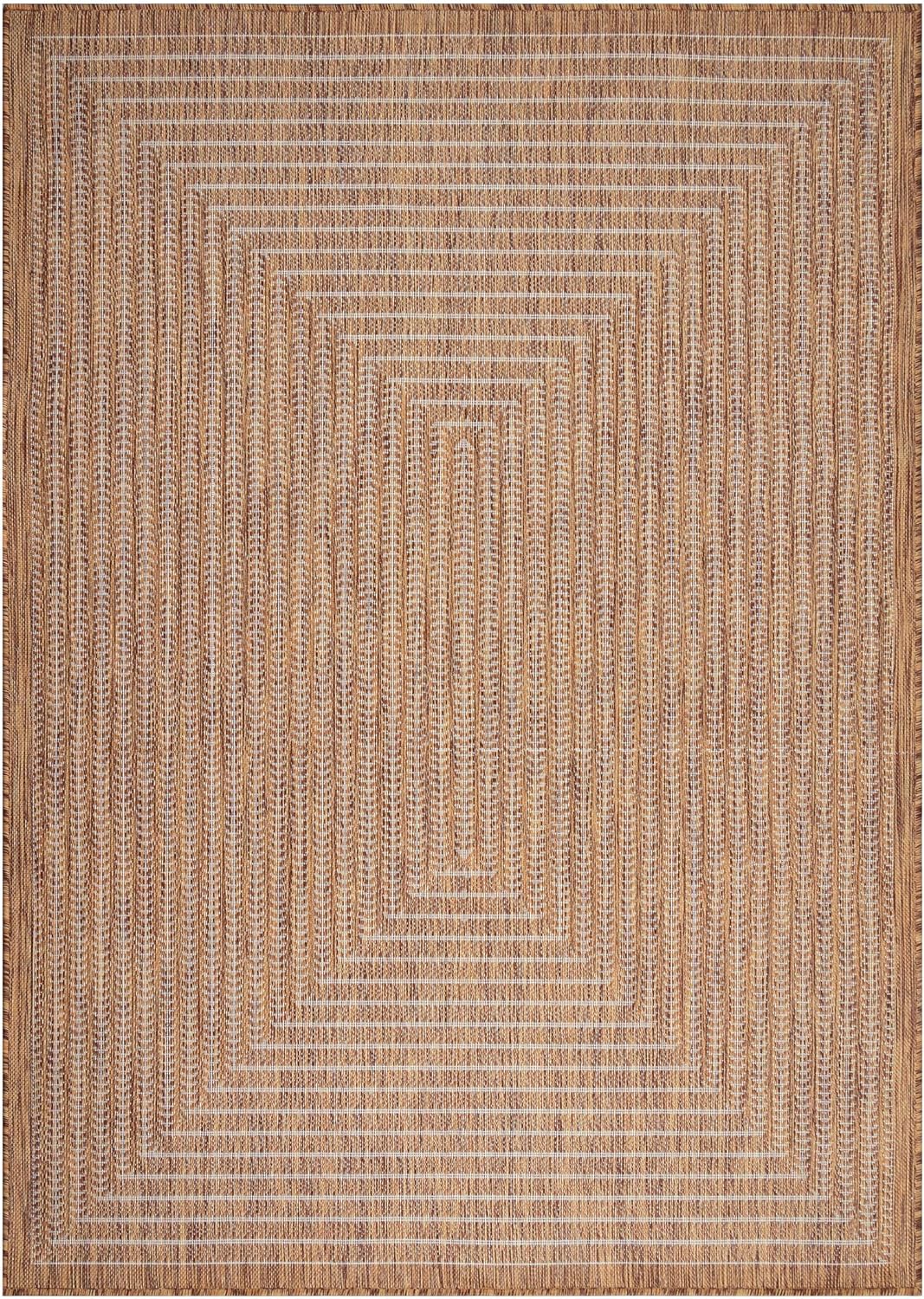 Weather‑Resistant Indoor‑Outdoor Area Rug