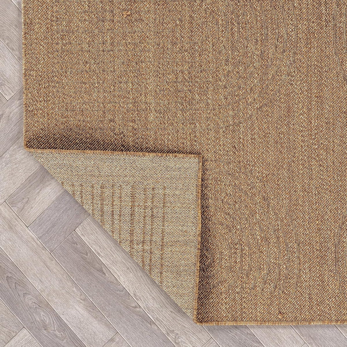 Bordered Modern Indoor‑Outdoor Area Rug