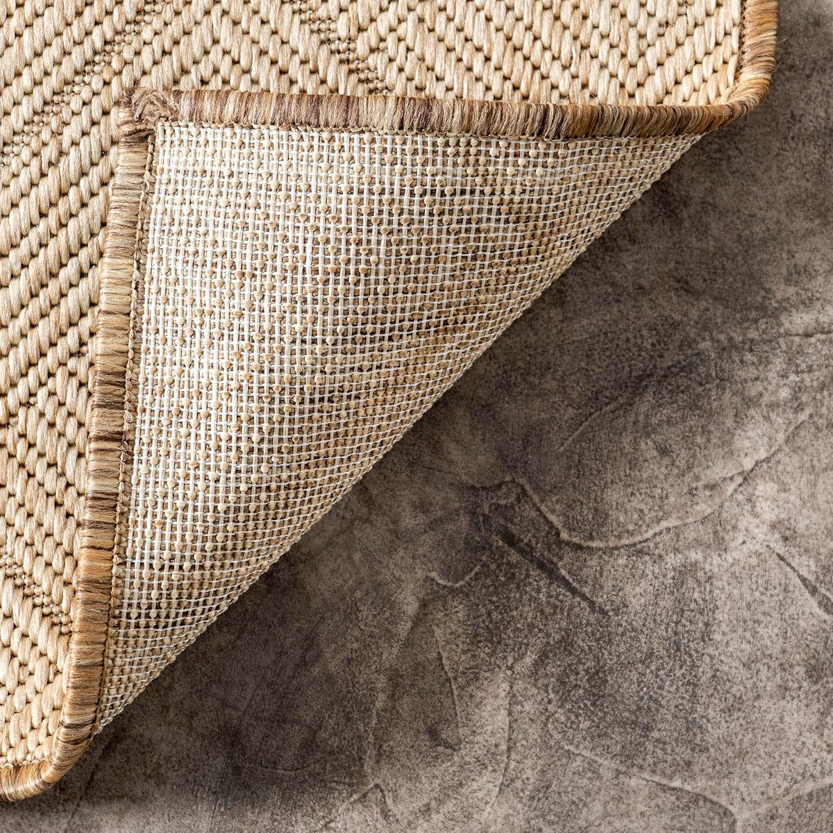 Diamond Indoor‑Outdoor Area Floor Rug